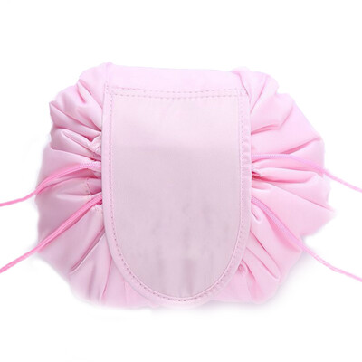 

Drawstring Cosmetic Bag for Women Travel Makeup Bag Case Organizer Storage Pouch Box