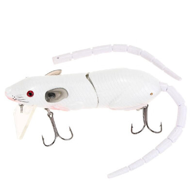 

Plastic Mouse Fishing Lures Baits 132cm 68g Mouse Lure Treble Hooks Fishing Tackle