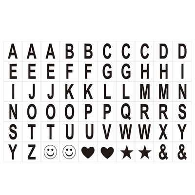 

UpperX Led Light Box Sign with Letter DIY 60 Interchangeable Letters Combination Sign HAPPY BDAY Banner 10 LEDs Scrabble Lights