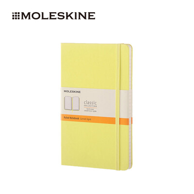 

MOLESKINE Notebook Business Office Stationery Notepad New Collection Series Hard Surface Large Horizontal Notebook Lemon Yellow 3632