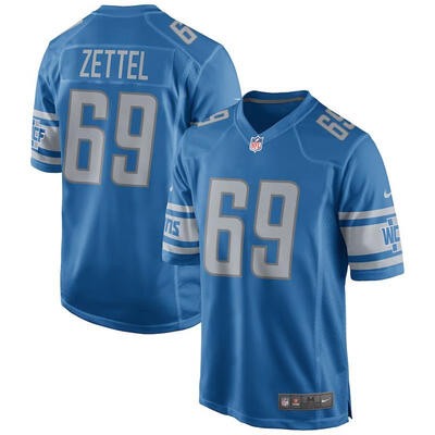 

Youth Football Jersey Detroit Lions Ziggy Ansah Blue 2017 Game Jersey