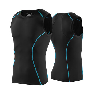 

Lixada Mens Compression Running Shirt Muscle Tank Tops Quick Dry Sleeveless Baselayer Tee Undershirt