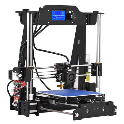 

High Precision Desktop 3D Printer Kits DIY Self Assembly LCD12864 Screen Acrylic Frame Reprap i3 with TF Card Printing Size 22022