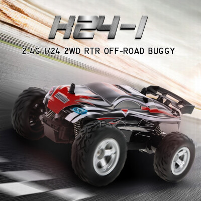 

K24-1 124 24G 2WD 15KMh High Speed Electric RTR Off-road Buggy Monster RC Racing Car