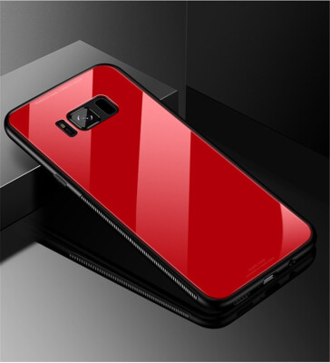 

Goowiiz Phone Case For Samsung Galaxy S9S9 PlusNote 9J2 Pro 2018J250Grand Prime Pro Luxury Fashion Tempered Glass Soft edge