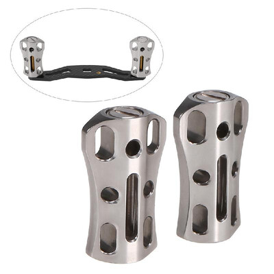 

Lixada Carbon Baitcasting Reel Rocking Handle Aluminum Alloy Handle Grips Fishing Reel Replacement Parts Fishing Accessory