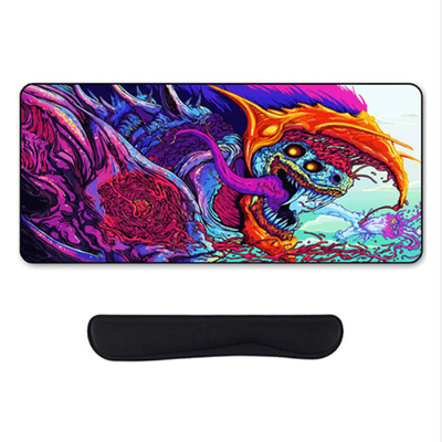 

Game 900x400mm Hyper Beast XL Large Locking Edge Gaming Mouse Pad CS GO Keyboard Rubber Mousepad Wrist Rest Table Computer Mat