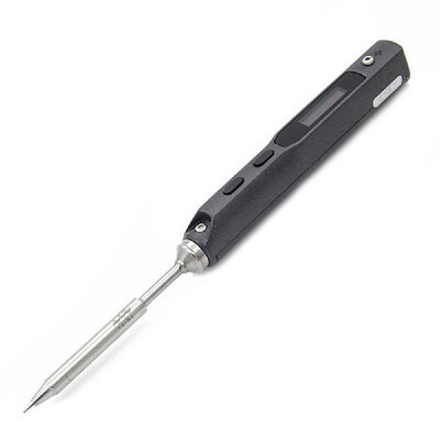 

TS100-I DC12-24V Digital OLED Programmable Portable Intelligent Electric Soldering Iron Adjustable Temperature 100-400℃ Welding To