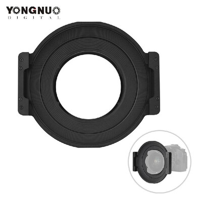 

YONGNUO Professional 150mm Square Filter Holder with Adapter Ring Kit 360 Degree Rotation Lightweight Aviation Aluminum Alloy for