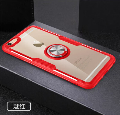 

Back Cover For iPhone 6 6S Plus 55inch Case Car Holder Stand PC TPU Ring Suction Scratchproof Bracket Made in Germany