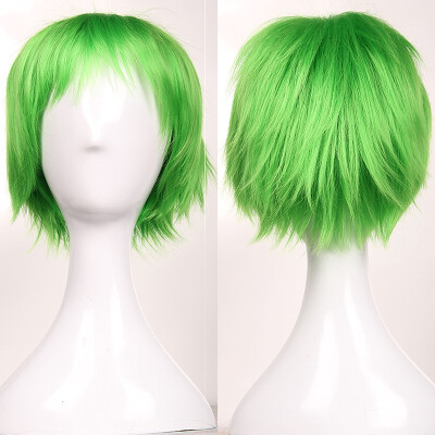 

Short Cosplay Wig Women Men Fluffy Straight Anime Comic Hairstyle Party Costume Dress Synthetic Hair Pixie Wigs