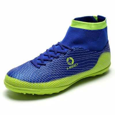 

Boy sports football non-slip boots high to help football shoes mens outdoor indoor comfortable sports soccer shoes