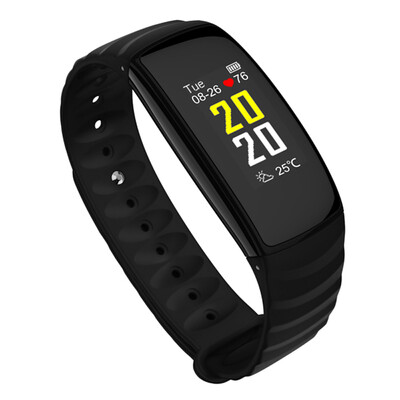 

YKSO Pedometer Smart Bracelet 096 inch Color Screen activity tracker H107 Smart Wristband Heart Rate Monitor Smart Bracelet