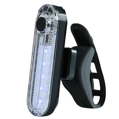 

LED USB Rechargeable Bike Bicycle Cycling Tail Rear Safety Warning Light Lamp