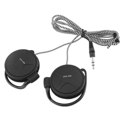 

35mm Wired Gaming Headset On-Ear Sports Headphones Ear-hook Music Earphones for Smartphones Tablet Laptop Desktop PC