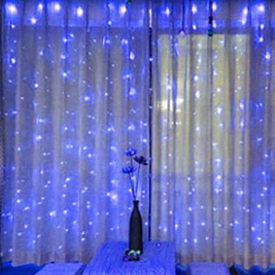 

Linkable LED Window Curtain Lights Fairy Party Home Indoor Decoration Lamp Christmas Wedding Bar Holiday Charging