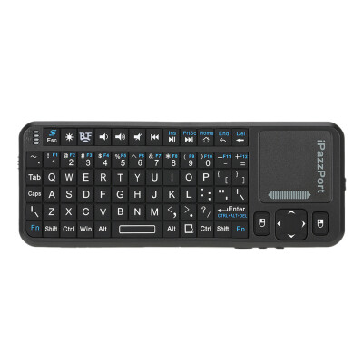 

Mini iPazzport KP-810-10A 24G RF Wireless Handheld Keyboard Mouse Touchpad LED Pointer Backlight