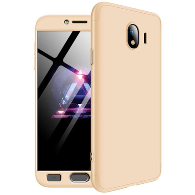 

MOONCASE Samsung J4 2018 three-section all-inclusive shield - gold