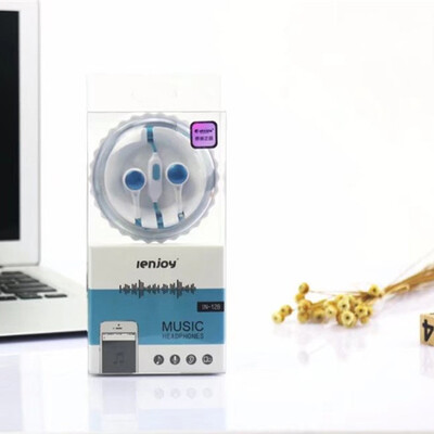 

Love sound new in-ear mobile phone with wheat headphones Korean fashion music headset call headset to send storage box