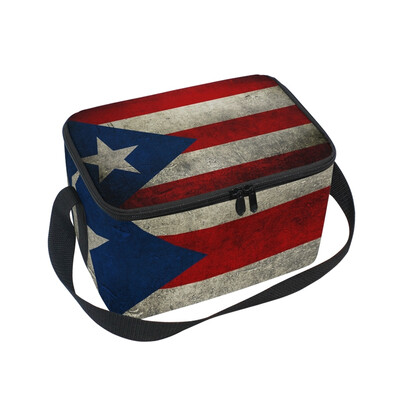 

ALAZA Misc Flag Lunch Box Insulated Lunch Bag Large Cooler Tote Bag for Men Women Girls Boys