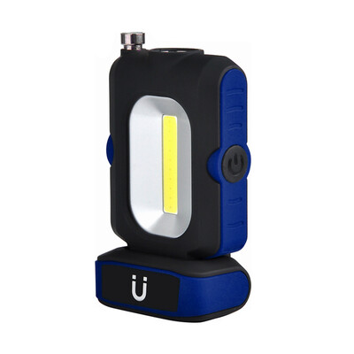

COB Multifunctional Rechargeable With Magnet Stander High Lightness Stretchable Antenna Flashlight Working Lamp
