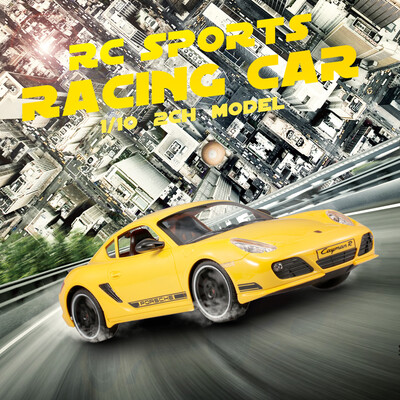 

HQ20129 Porsche Cayman R RC Sports Racing Car 110 2CH Model Car Toy for Kids Christmas Gift