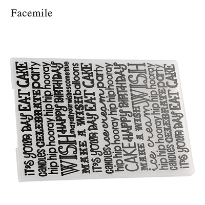 

1PCS Plastic Template Textured Impressions Decorative Frame Embossing Folder for Scrapbooking Photo Album Paper Card Craft Making