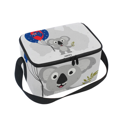 

ALAZA Lunch Box Insulated Lunch Bag Large Cooler Australia Koala Tote Bag