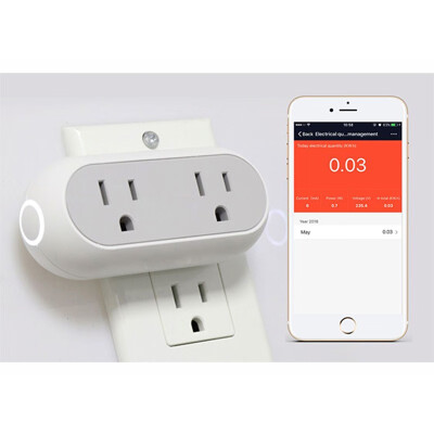 

WiFi Smart Outlet Plug Smart Sockets Compatible with Alexa&Google Home