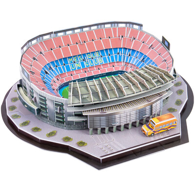 

3D Three-dimensional Jigsaw Football Court Children Birthday Gift Educational DIY Assembly Detachable Playthings