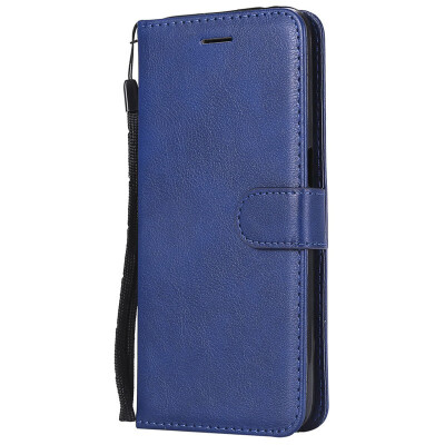 

Luxury Simple Solid Color Case For OPPO R17 F9 F7 F5 A75S A75 A73 Card Slot Lanyard Phone Cover New Arrival Fundas P06G