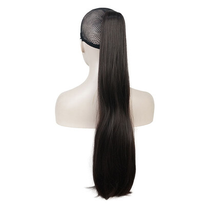 

StrongBeauty Claw Clip Ponytail Long straight Hairpiece Synthetic Hair Extension