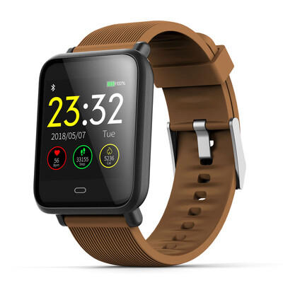 

Q9 smartwatch with heart rate monitor blood pressure clock smart watch support Facebook WhatsApp for men women