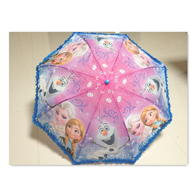 

Childrens umbrella kt Princess Minnie Dangdang Pooh bear big children primary school boys&girls cartoon automatic umbrella