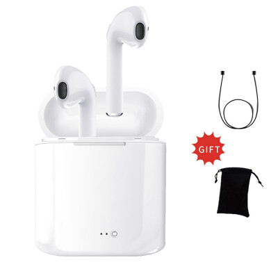 

Bluetooth Earphones Ear buds Wireless Headset TWS Double Twins Stereo Music Headphone For iPhone 6 Samsung Android Xiaomi Huawei