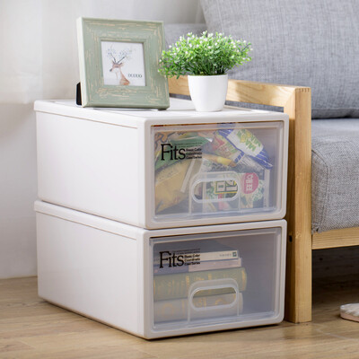 

Jinghuisi create JH8155 drawer storage box  plastic desktop debris drawer office clothes thicken wardrobe storage box clothes toy storage box storage box storage box extra large