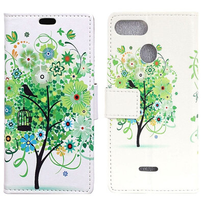 

MOONCASE Millet red rice 6 pattern holster - green tree