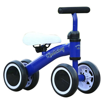 

Kids Balance Bike 4 Wheels No Pedals Steel Frame Baby Ride-on Toys Twist&Wiggle Scooter For 10-36 Months Girl Boy White