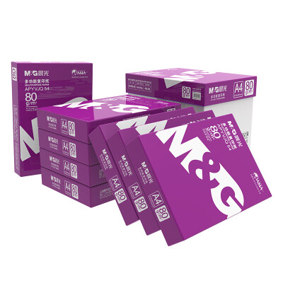 

Morning light &G purple morning light A480g copy paper 500 sheets pack 8 packs box total 4000 sheets APYVJQ54