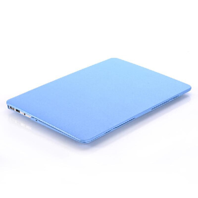 

Hard Case Silk Pattern Leather Cover Snap-on Shell Protective Skin Ultra Slim Light Weight for Apple Macbook Air 13-inch 133