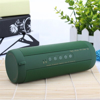 

Bluetooth Waterproof Wireless Speaker Amplifier Stereo Sound Box With flashlight FM Outdoor Portable 1800MA HIFI Speakers