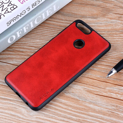 

for Huawei Honor 7X case Luxury Vintage Leather cover skin phone Cases for huawei honor 7x funda coque New design capa Business