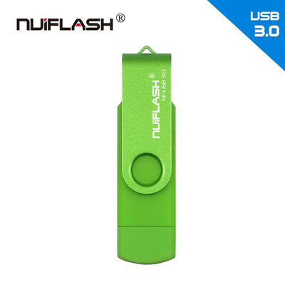 

Hotsale OTG Usb Stick Pen Drive 128GB 64GB 32GB 16GB USB Flash Drive 30 High Speed Pendrive for android Device gift key chain