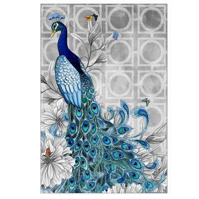 

5D Diamond Embroidery DIY Diamond Painting Peacock Picture Pasted Rhinestone Home Decor Gift