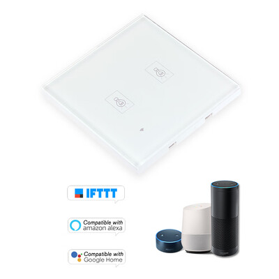 

eWeLink EU Smart WiFi Wall Light Touch Switch Wireless 3 Gang TouchWiFi433MHz RFAPP Remote Control Timing Function Compatible wi