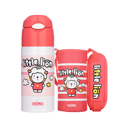 

Thermos THERMOS Childrens mug sippy cup stainless steel Zhu Yilong with the sippy cup 12 constellations Aries 400ml TCMI-403FS ARI