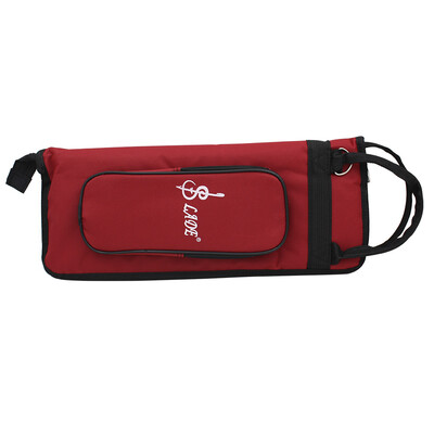 

LADE Thicken Padded Drum Stick Bag Case Water-Resistant for Oxford Cloth with Shoulder Strap