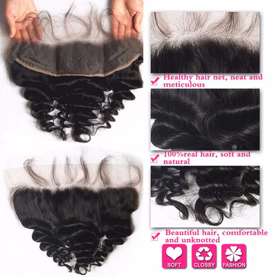 

13x4 hand-woven lace Brazil live hair piece accessories
