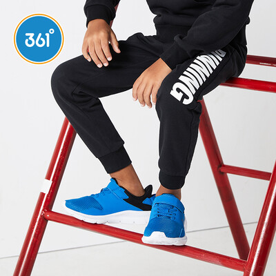 

361° 361 degrees childrens wear boys knit trousers 2019 spring new knit sports casual trousers mens big childrens pants N51913554 carbon black 130