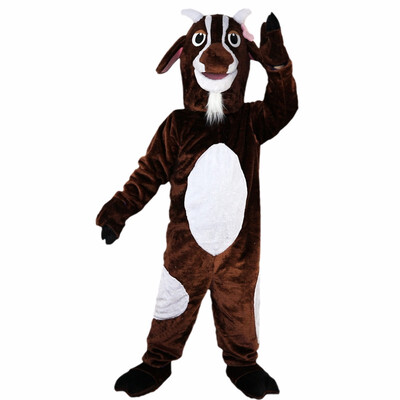

LangtengRam Buck Goat Mascot Cartoon Costume Cosplay Party Halloween Christmas Festival Performance